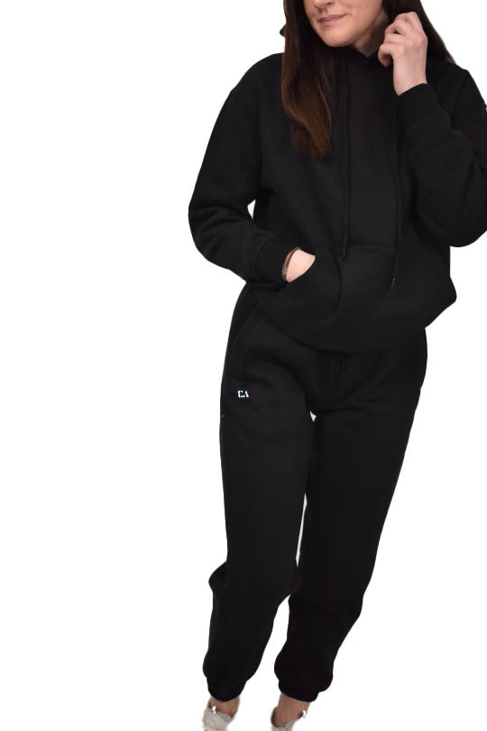 Women’s LuxeLounge Hoodie - Black