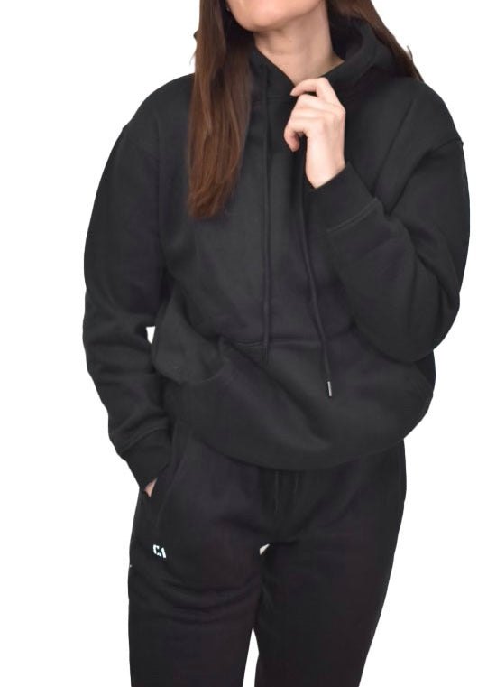 Women’s LuxeLounge Hoodie - Black