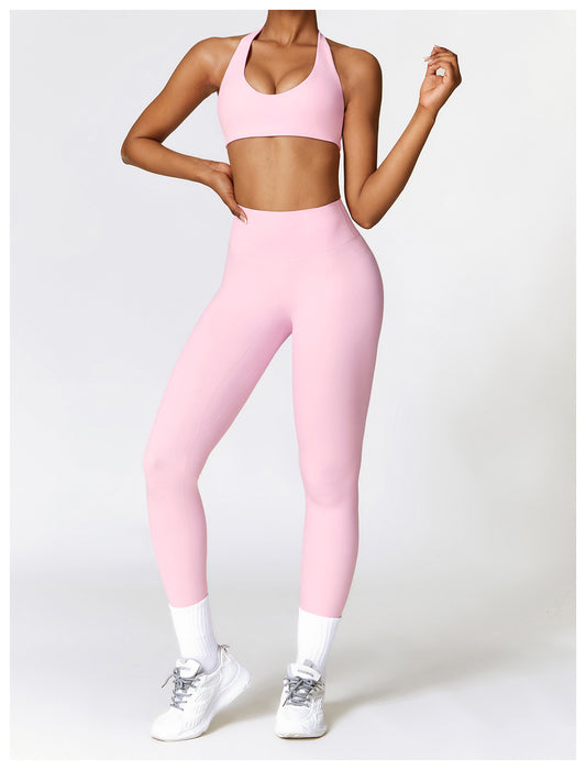 Perfect Pink Halter Bra