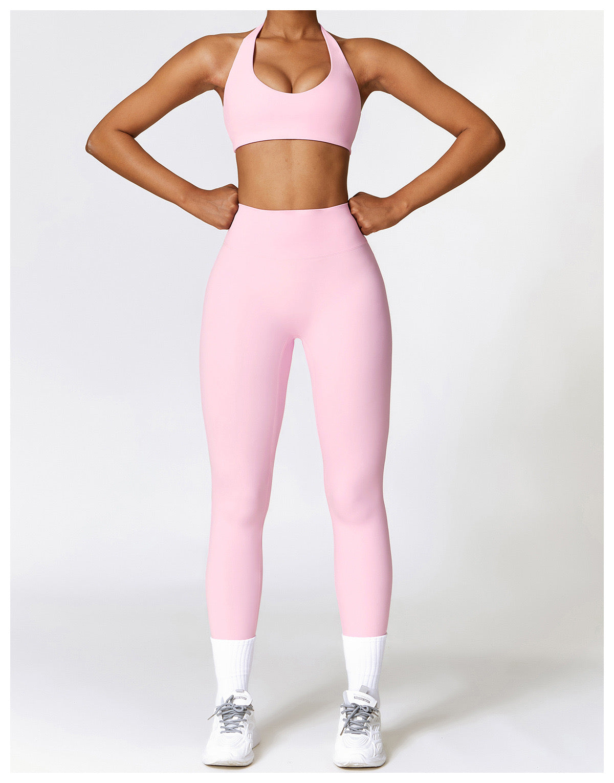 Perfect Pink Halter Bra