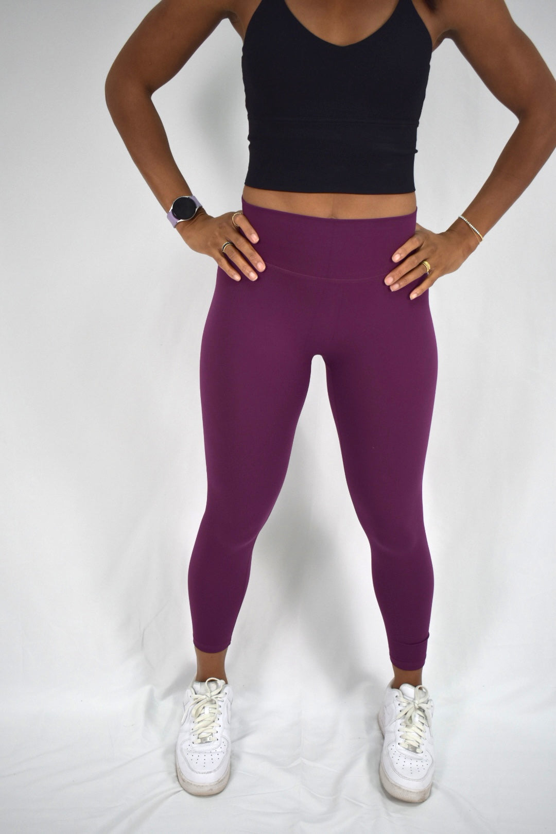 Signature Leggings - Plum