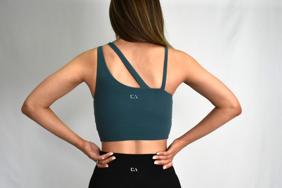 Double Cross Tank - Teal