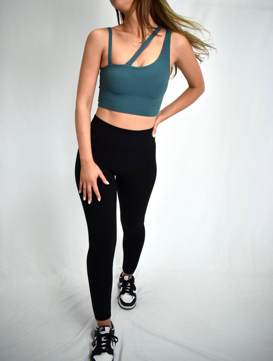 Double Cross Tank - Teal