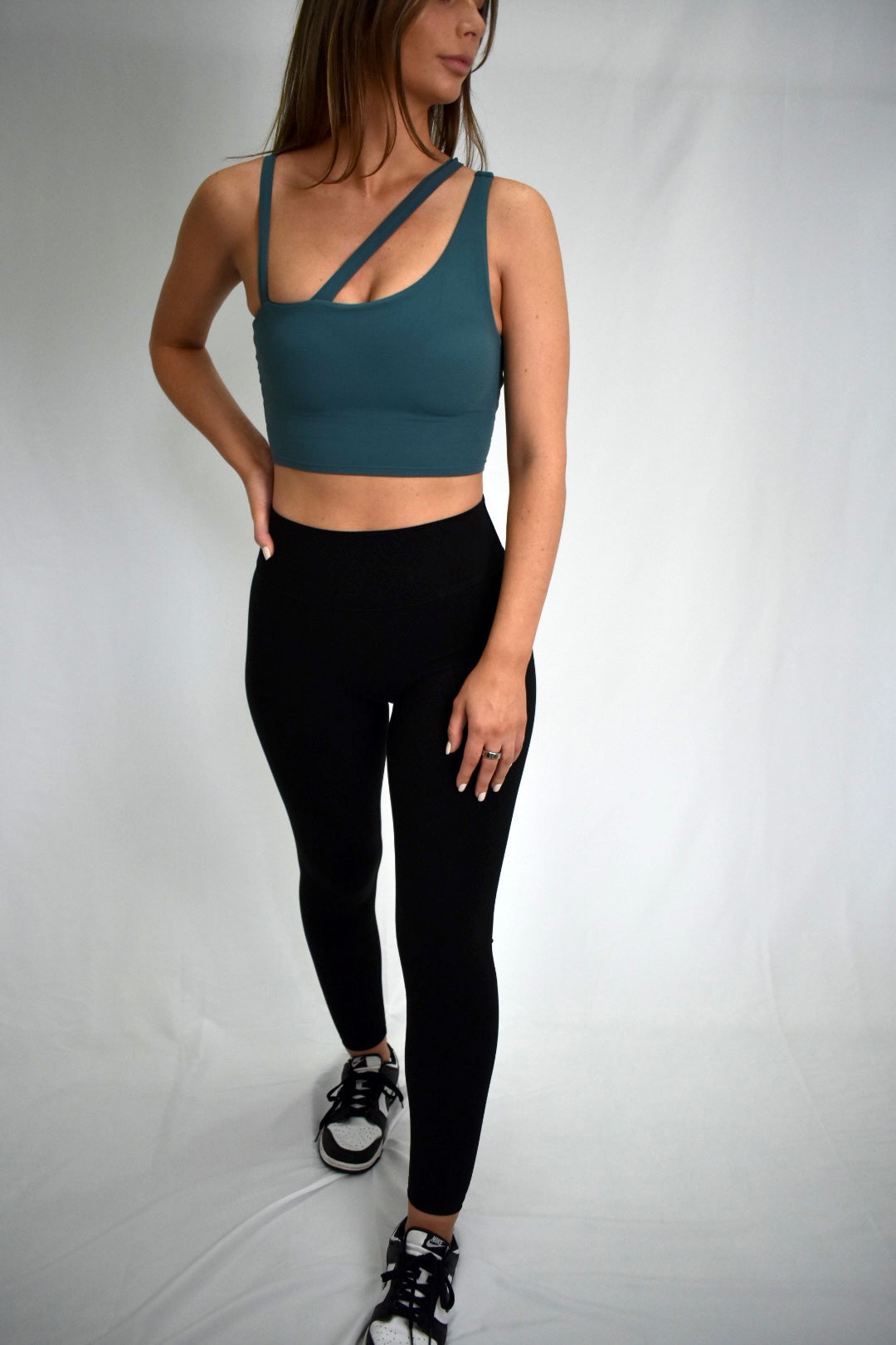 Double Cross Tank - Teal