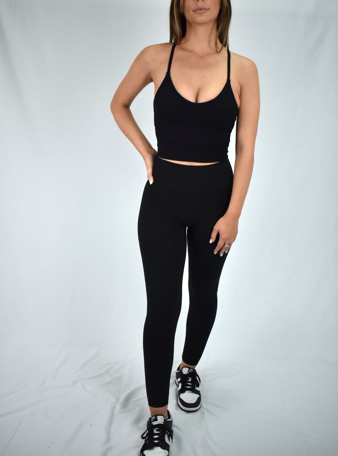 Lift & Cross Tank - Black