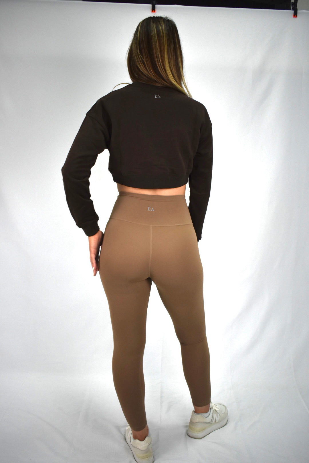 ChicCrop Crewneck Sweater - Brown