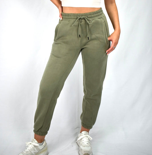 Oversized Bliss Lounge Sweatpants - Olive