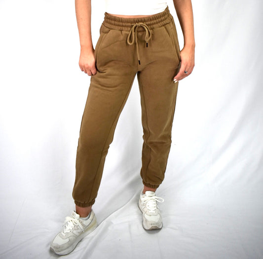 Oversized Bliss Lounge Sweatpants - Chestnut