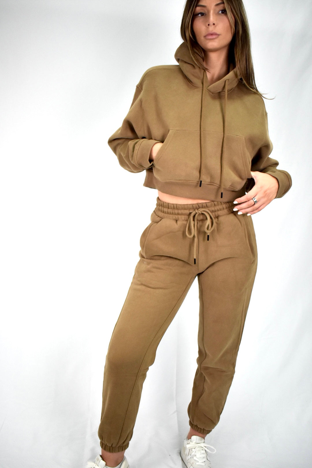 Oversized Bliss Lounge Hoodie - Chestnut