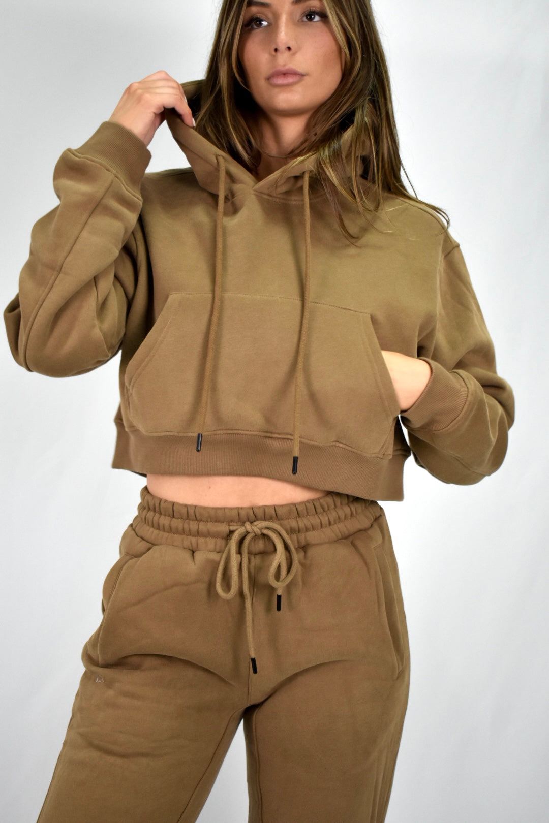 Oversized Bliss Lounge Hoodie - Chestnut
