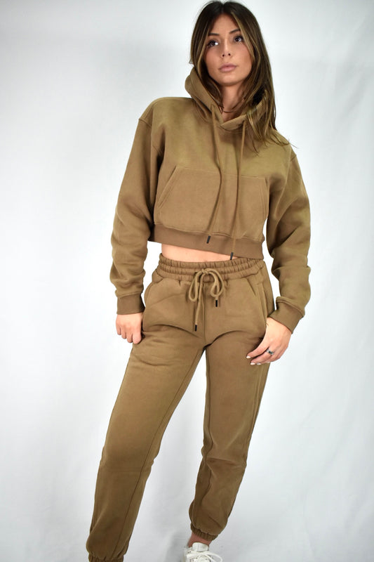 Oversized Bliss Lounge Hoodie - Chestnut
