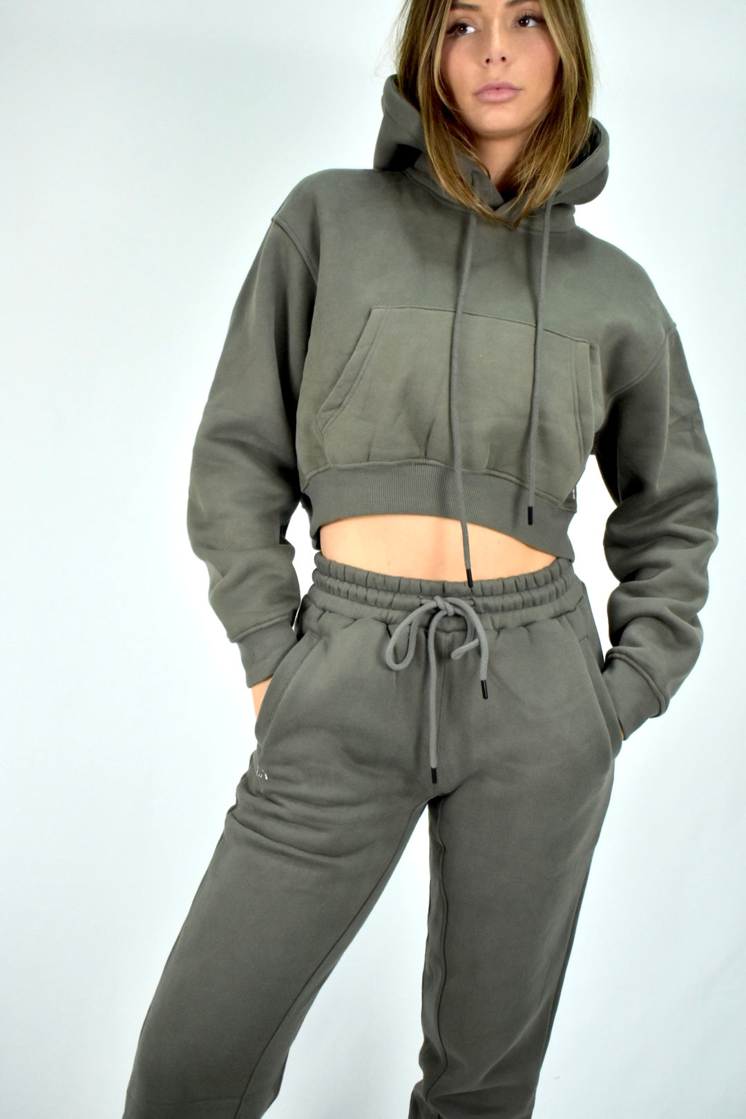 Oversized Bliss Lounge Sweatpants - Dark Gray