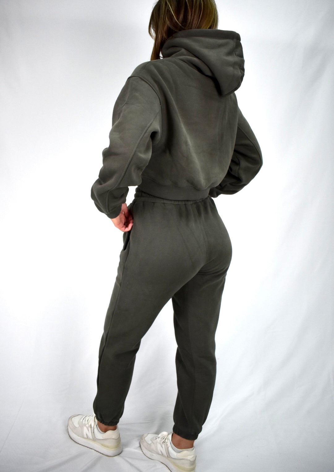 Oversized Bliss Lounge Sweatpants - Dark Gray