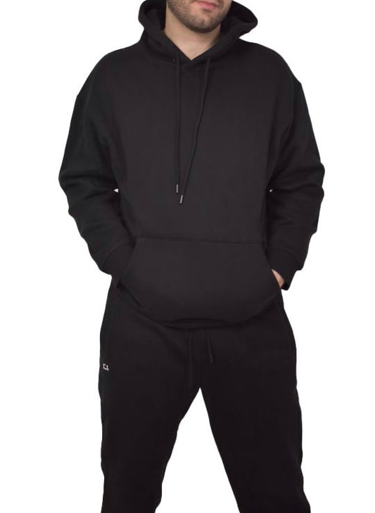 Men’s LuxeLounge Hoodie - Black