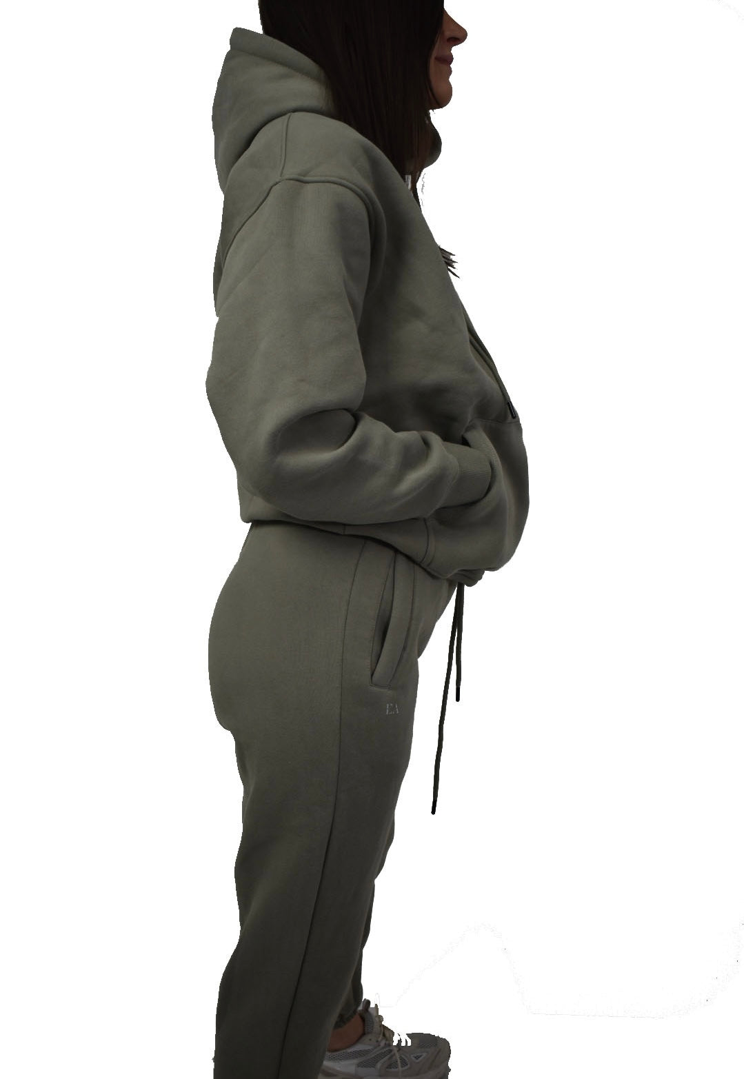 Women’s LuxeLounge Hoodie - Deep Sage
