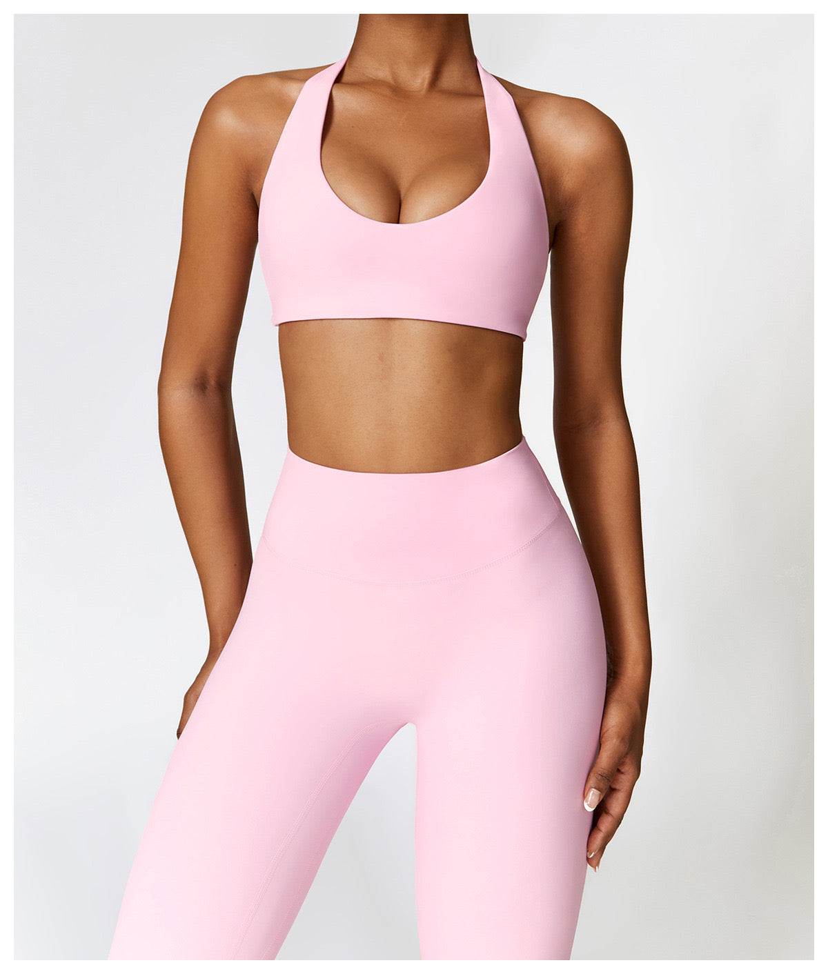 Perfect Pink Halter Bra