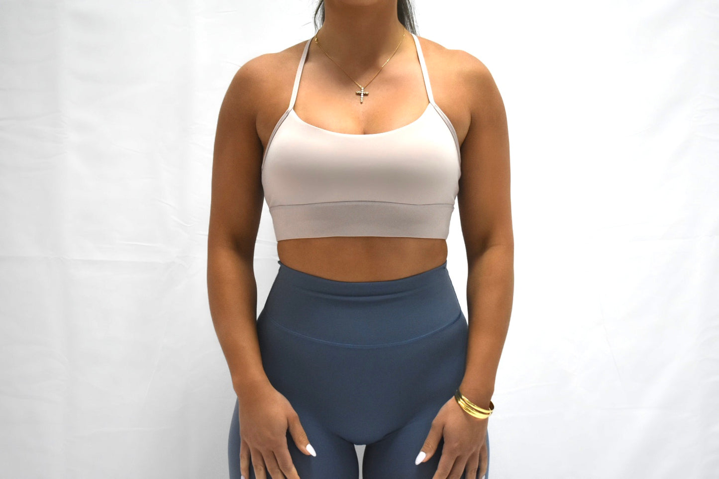 SophiSoft Sports Bra - Blush