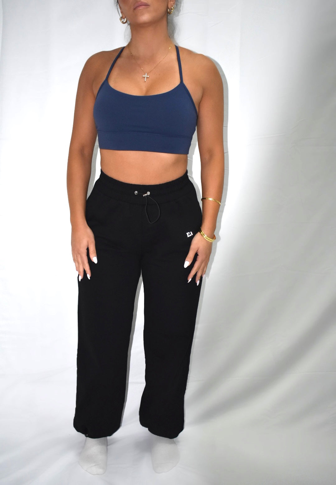 SophiSoft Sports Bra - Navy