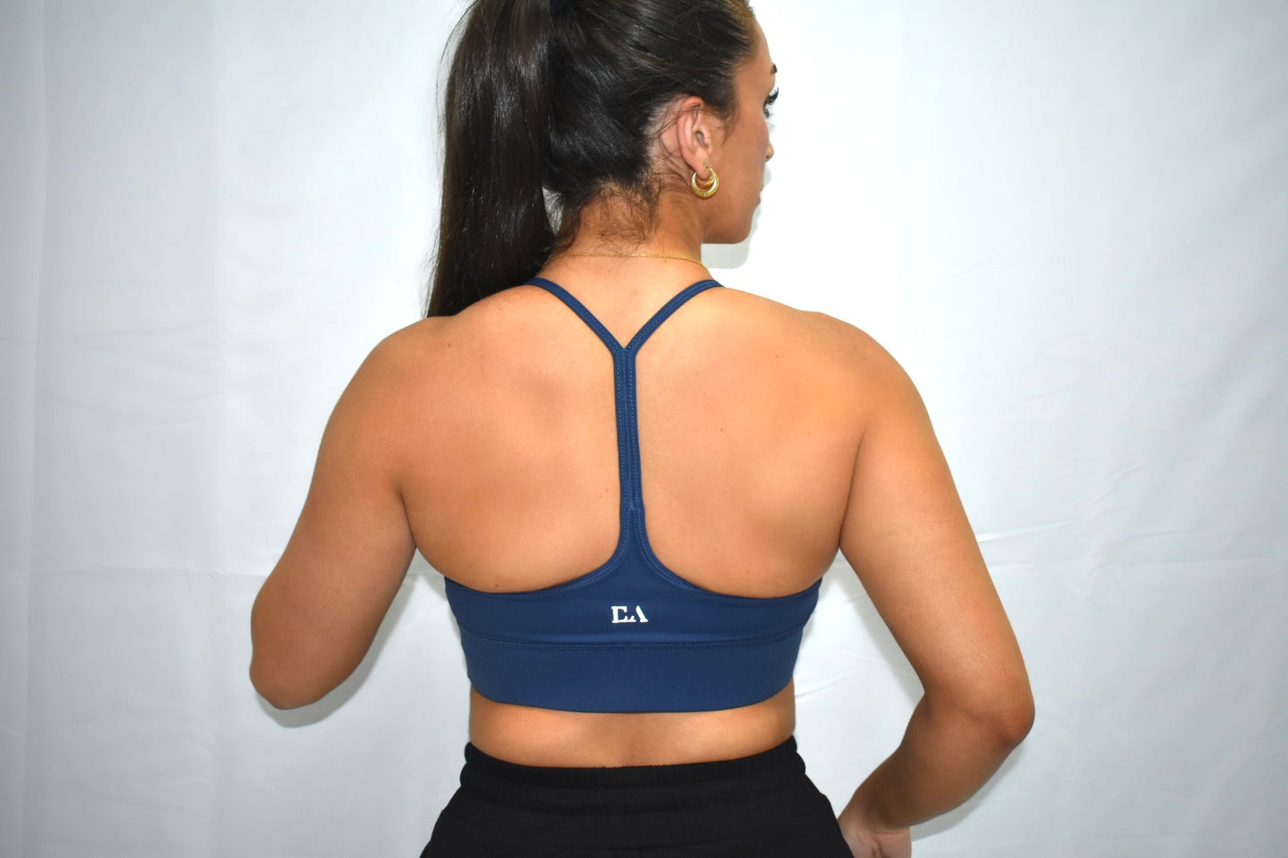 SophiSoft Sports Bra - Navy