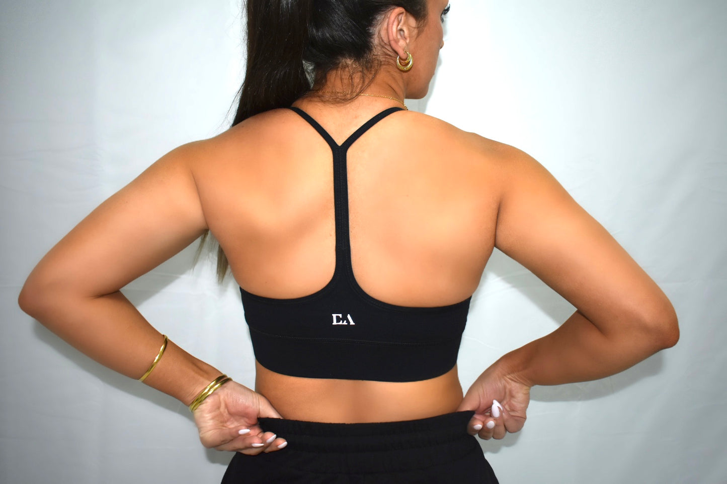 SophiSoft Sports Bra - Black