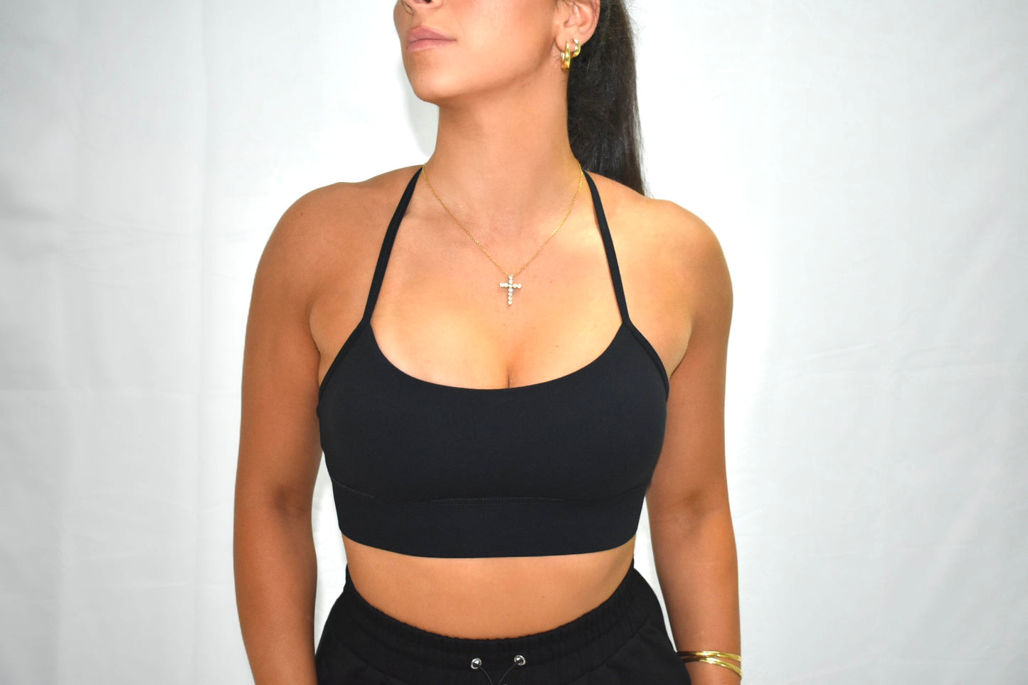 SophiSoft Sports Bra - Black