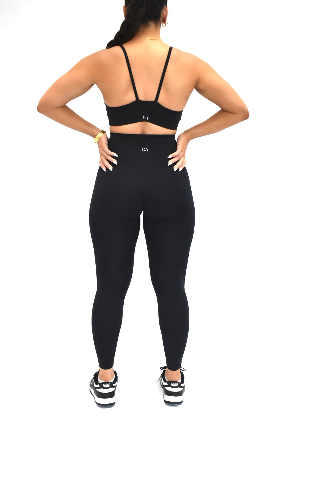 LuxeLull High Waist Leggings in Black