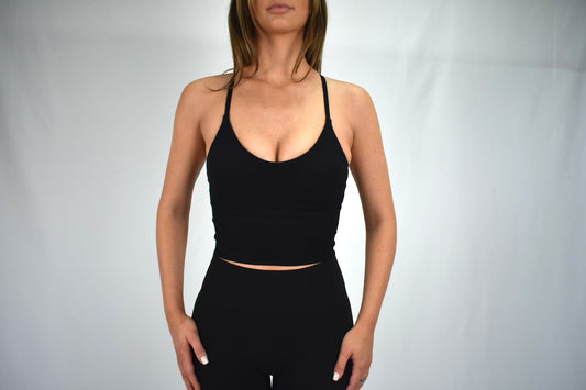 Lift & Cross Tank - Black