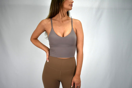 Lift & Cross Tank - Smokey Amethyst