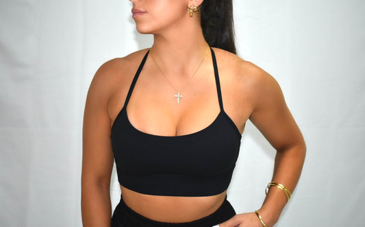 SophiSoft Sports Bra - Black